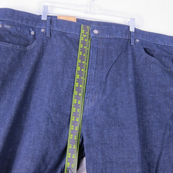 Polo Ralph Lauren Jeans Mens 50Bx32 Blue The Prospect Straight Denim - Picture 8 of 15